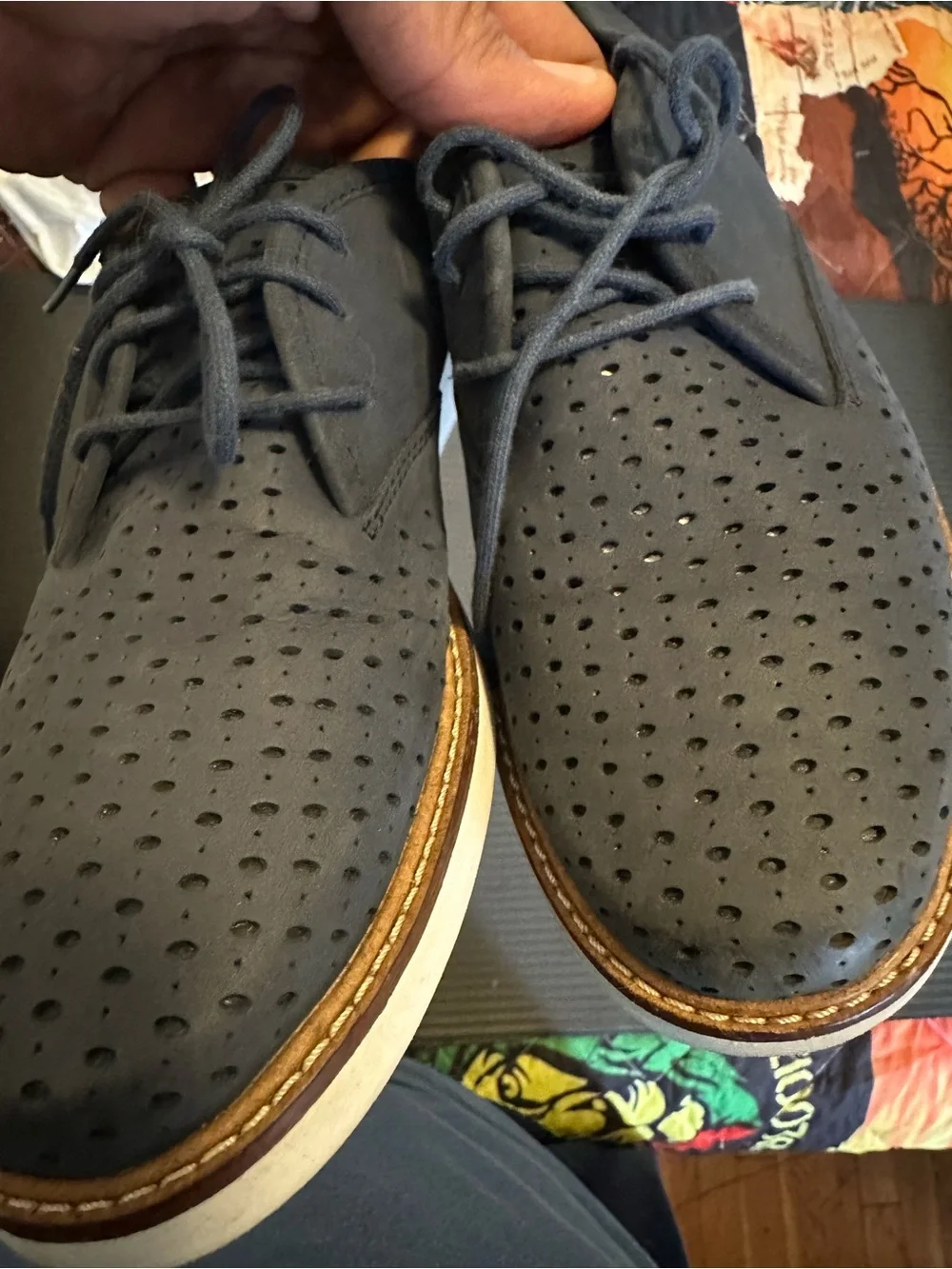 Clarks espadrille style